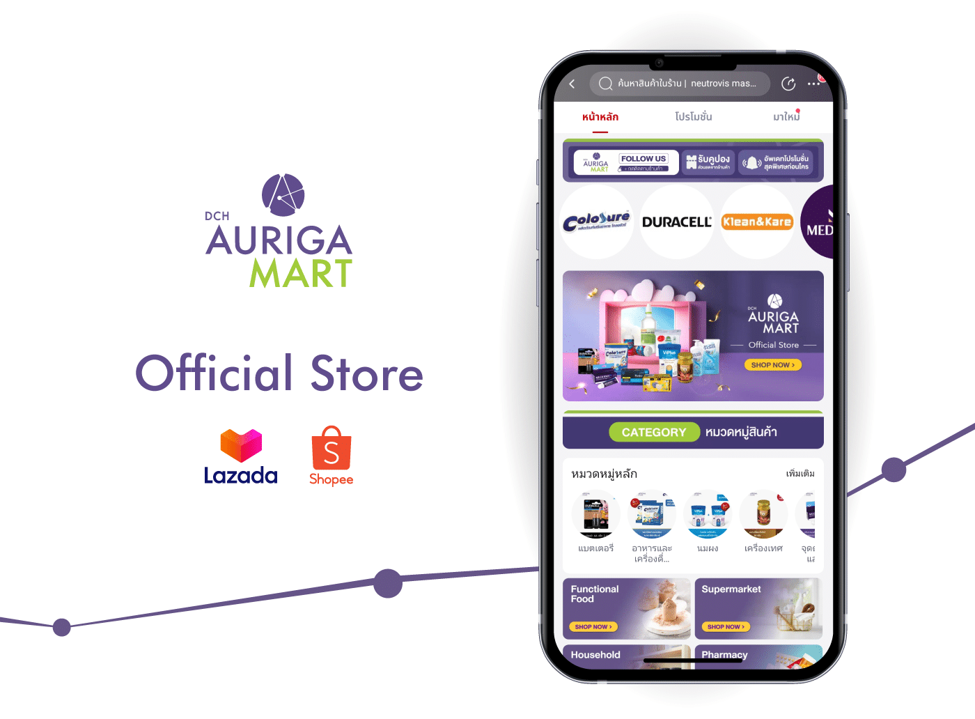 DCH AurigaMart Lazada and Shopee